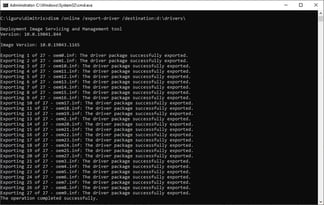 dism drivers
