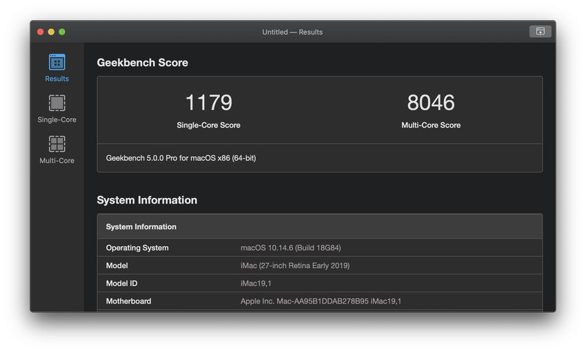 geekbench 5