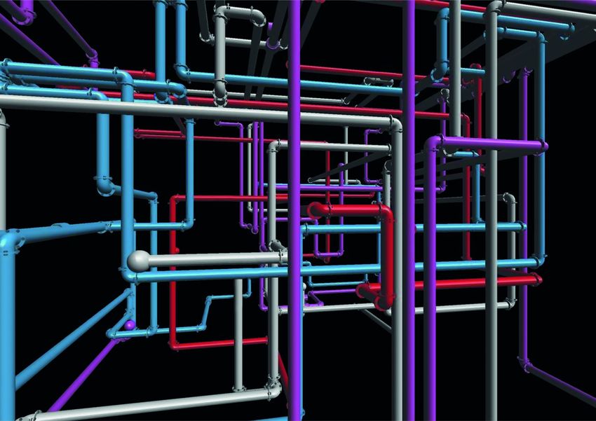 screensaver 3d pipes