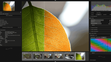 darktable image editor