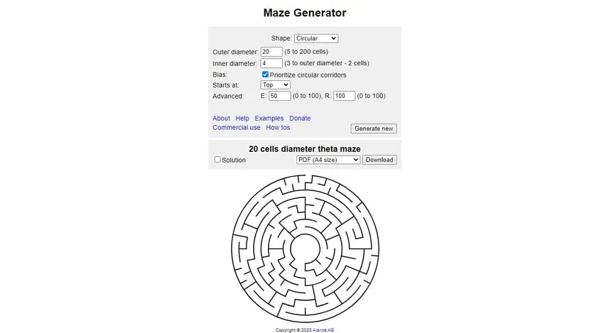 maze generator