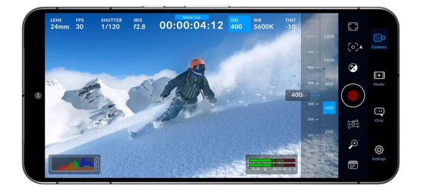 blackmagic camera for android