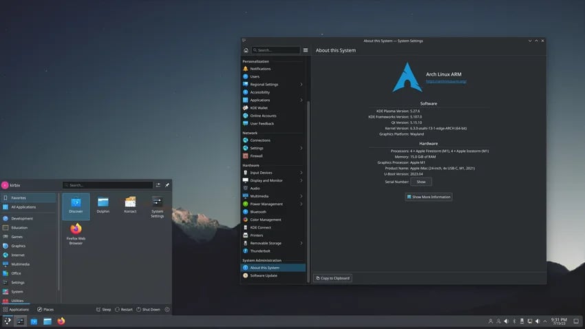 arch linux arm asahi