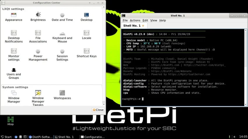 dietpi linux