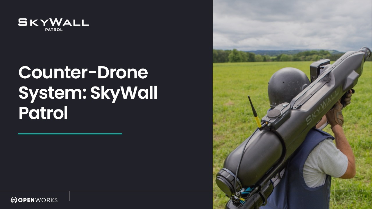 SkyWall | Counter-Drone System | Cost Effective C-UAS | OpenWorks Engineering