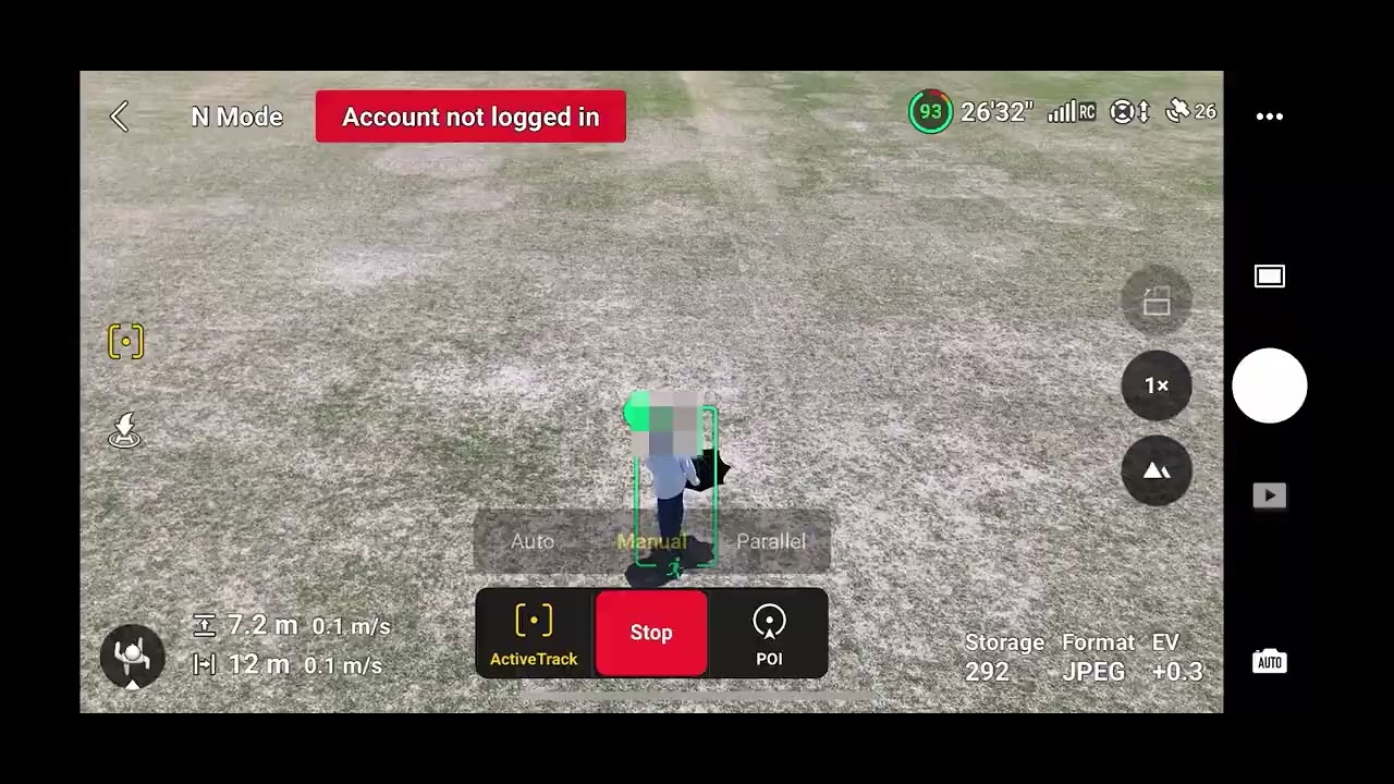 [NDSS'26] FlyTrap Attack against DJI Mini 4 Pro Drone (First-Person View) Demo 2