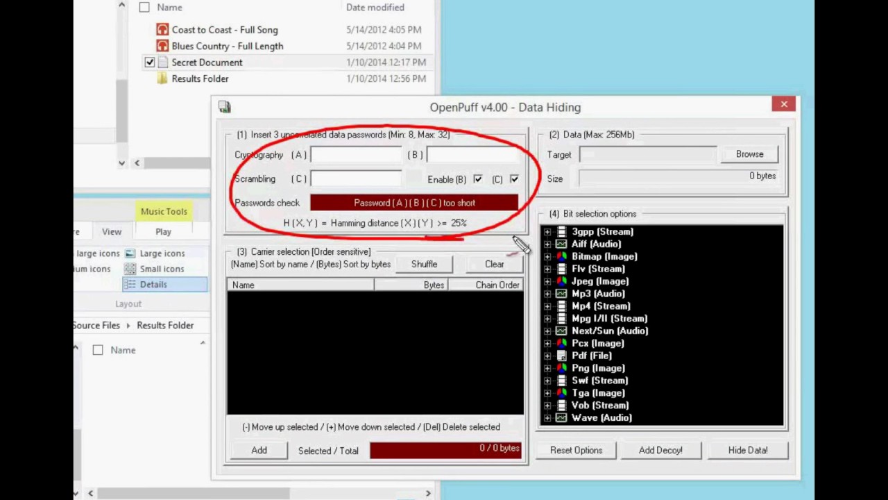 YouTube player