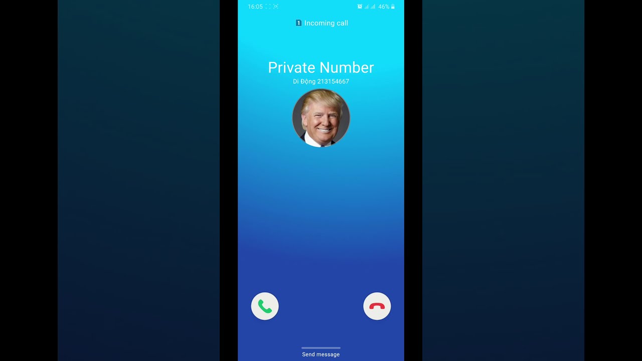 Fake call - One UI 3.0 incoming call - get out the trouble or prank friends
