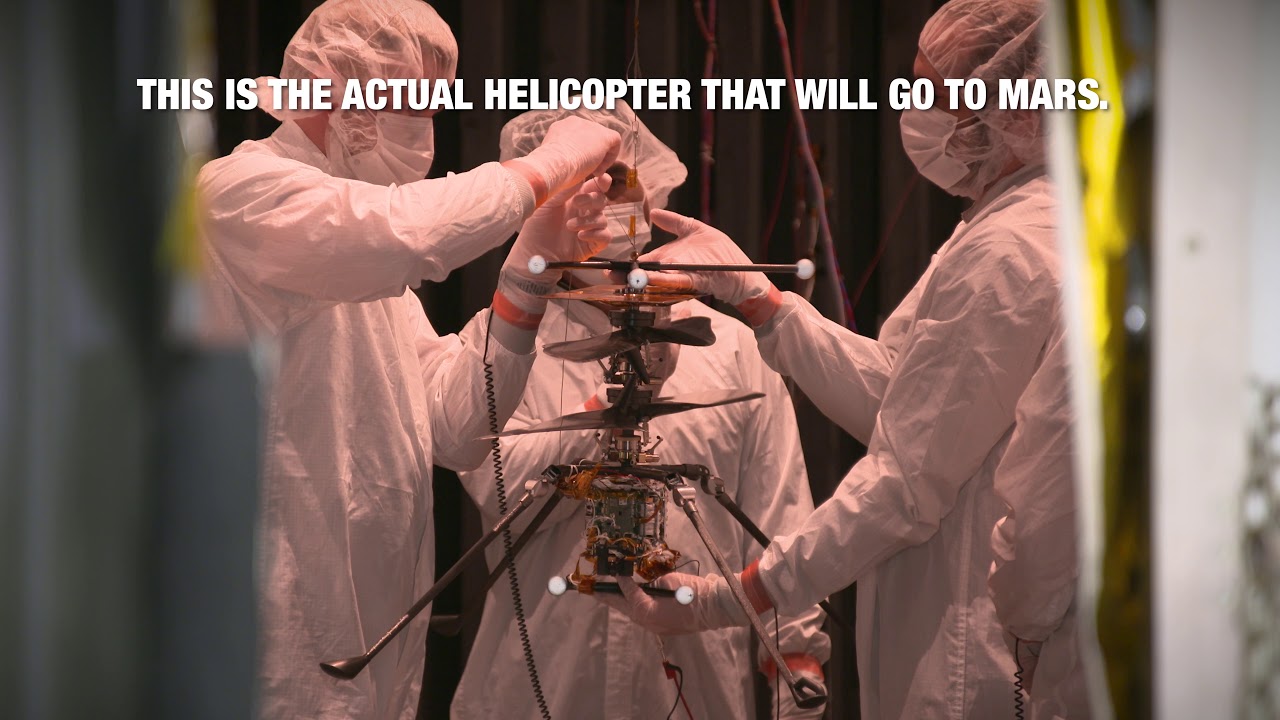 NASA Chopper Ready for a Spin on Mars