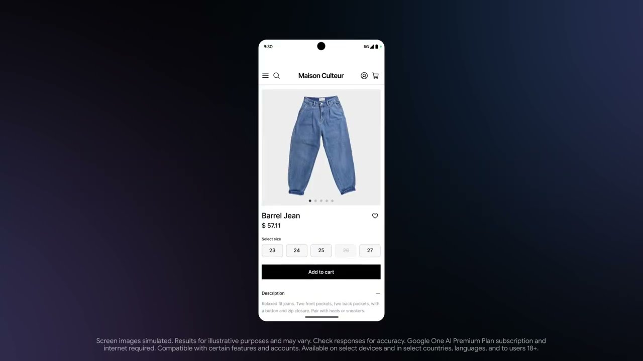 Share your screen with Gemini Live | Shopping