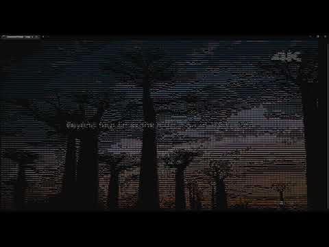 Playing video in Windows Terminal with colors and ascii (ConPlayer)