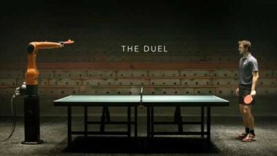 Timo Boll vs. KUKA robot