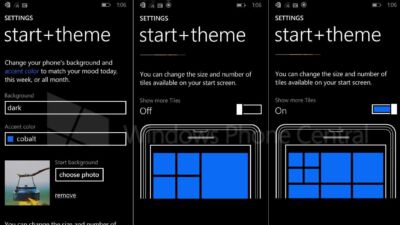 Windows Phone 8 1 Start Screen Backgrounds Leak in New Video