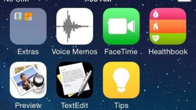 ios8 screen