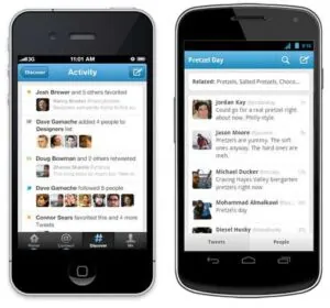 new twitter app