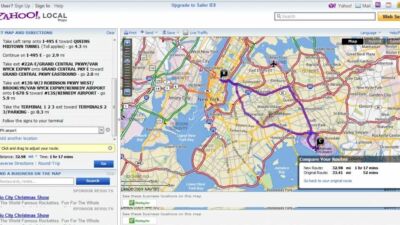 yahoo maps