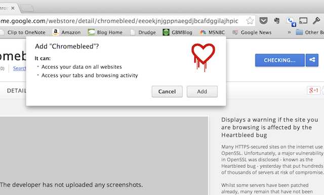 Chromebleed