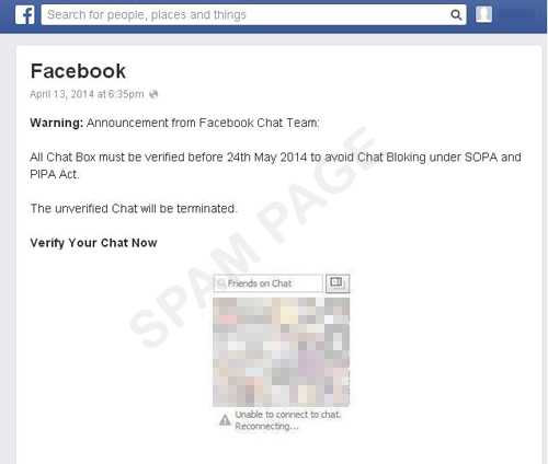 Facebook Chat Team
