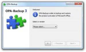 OPA Backup