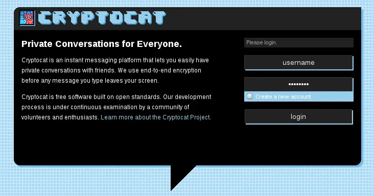 cryptocat-login