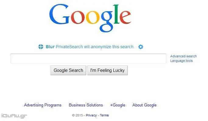 blur search