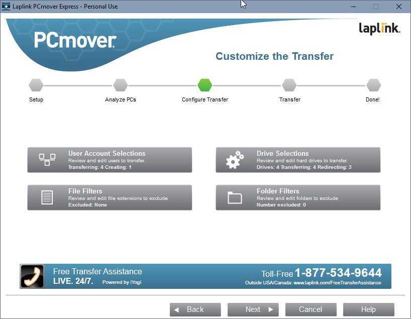 PCmover Express