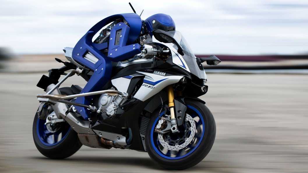 yamaha motobot motorcycle riding robot