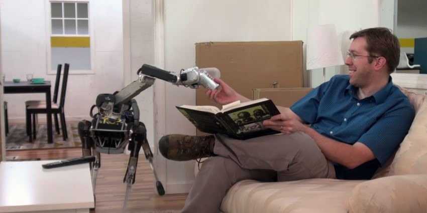 boston dynamics spotmini robot