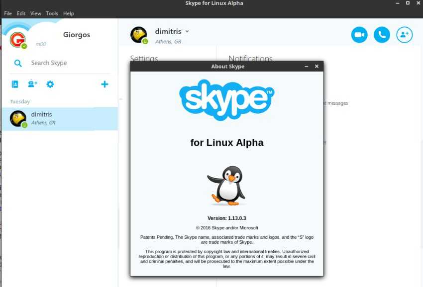 Skype for Linux