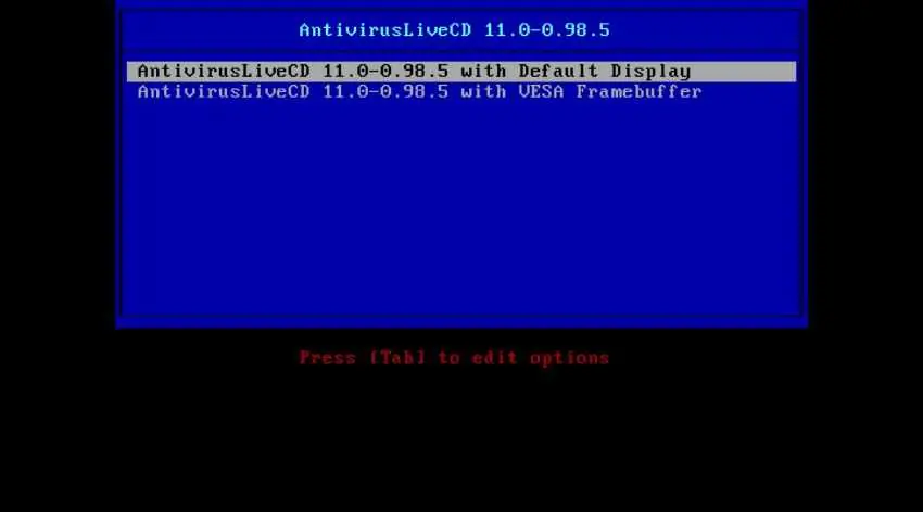 Antivirus Live CD 22.0-0.99.2