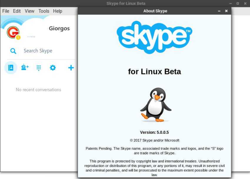 Skype for Linux