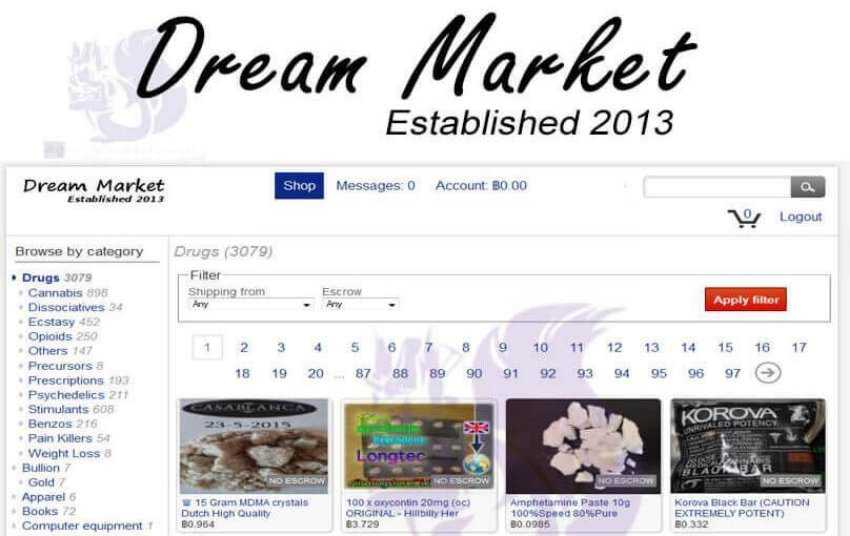 Dark Web Dream Market