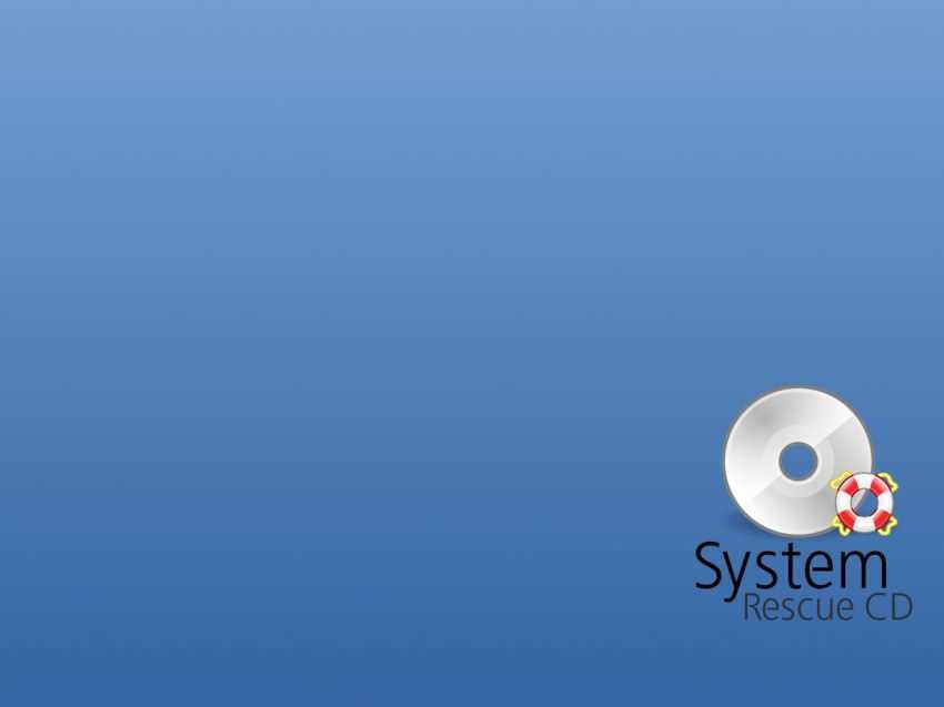 System Rescue CD