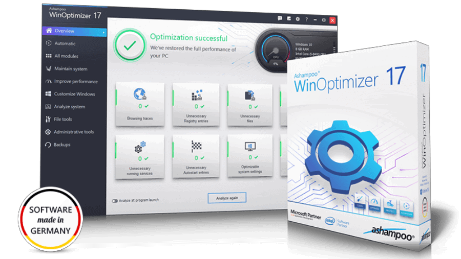 Ashampoo WinOptimizer 17