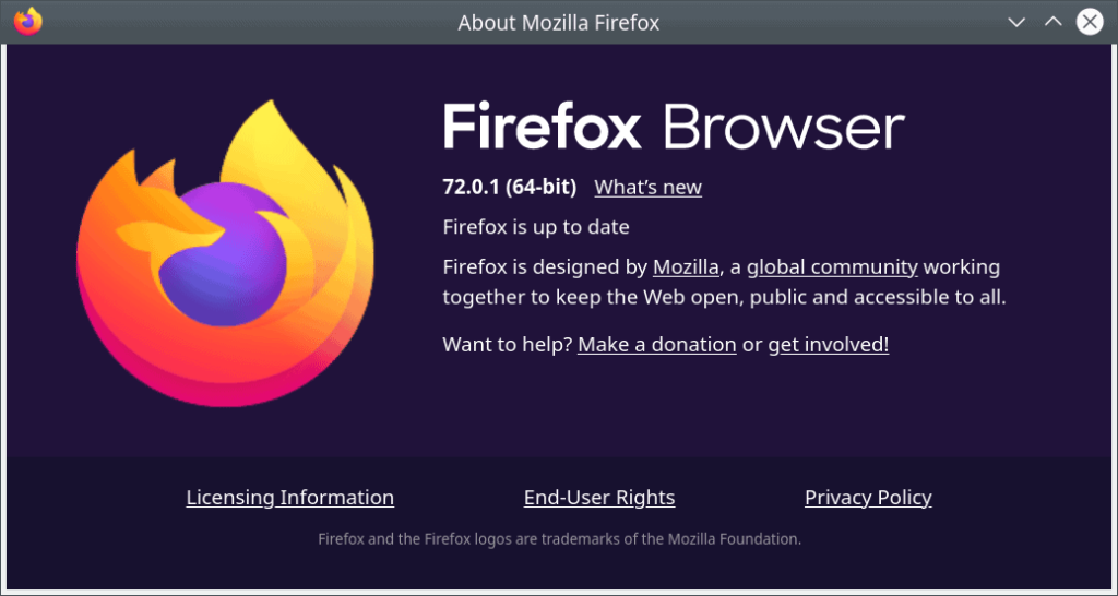 Firefox 72