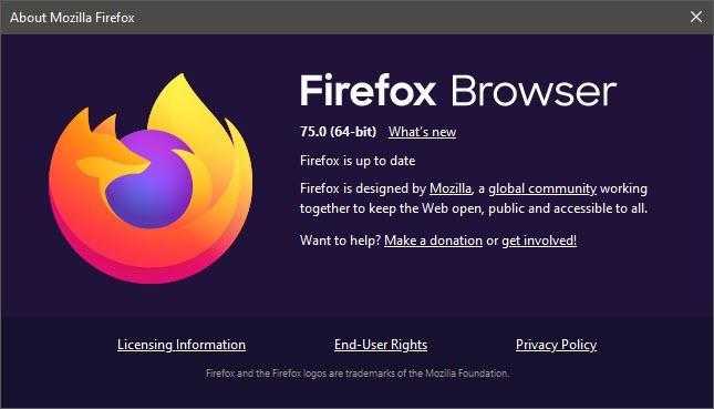 Firefox 75