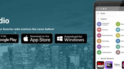 VRadio δωρεάν ράδιο από internet για όλους