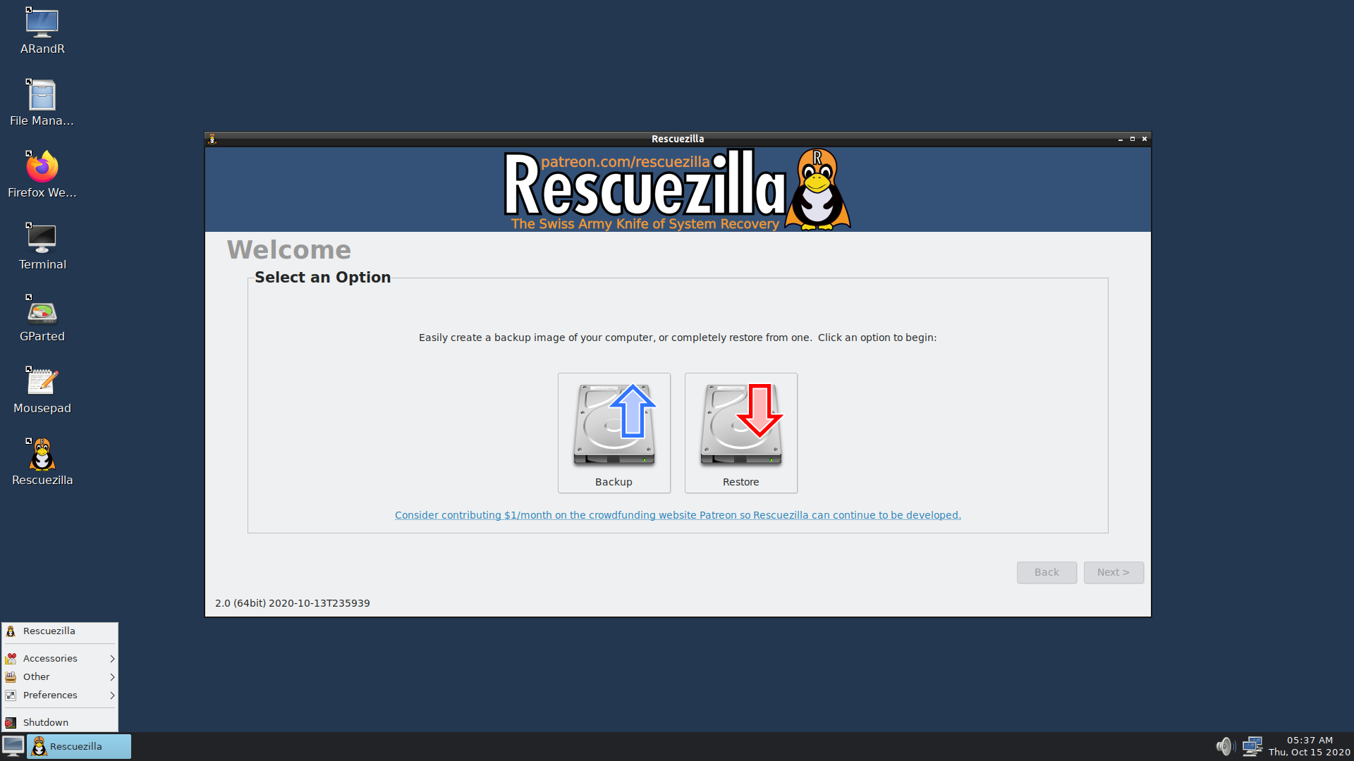 Rescuezilla