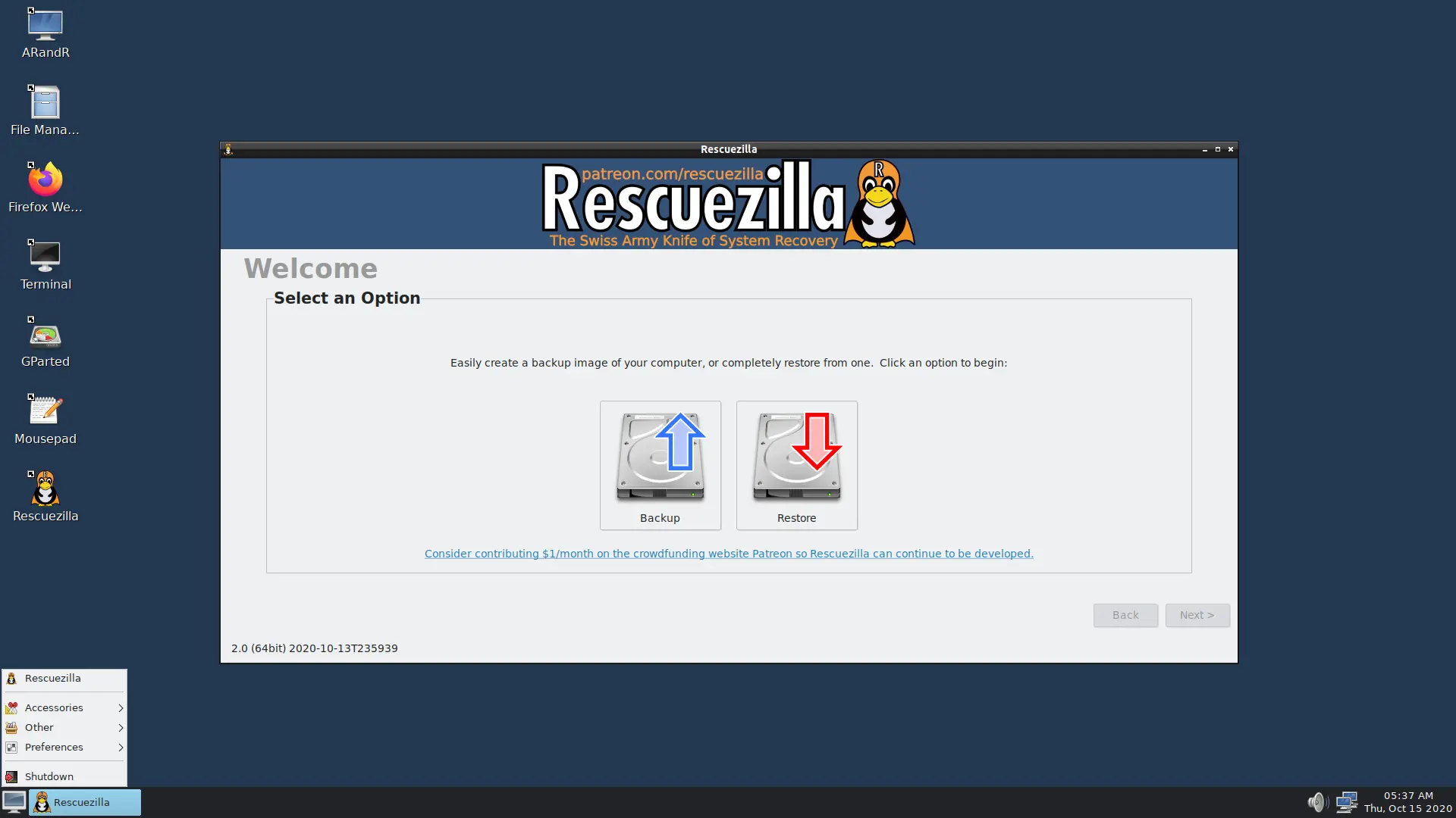 Rescuezilla