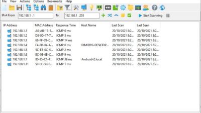 softperfect network scanner