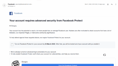 facebook protect