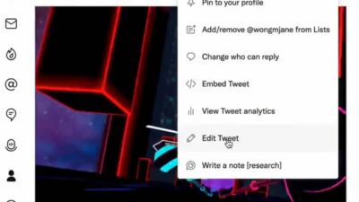 edit tweet