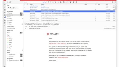 vivaldi mail