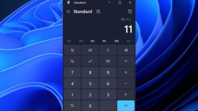 calc win11