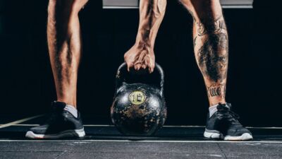 fitness barell weightlift