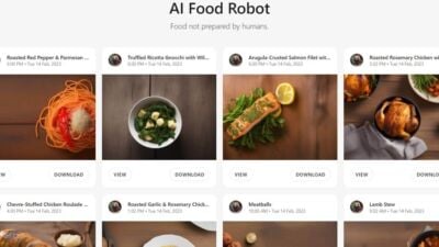 ai food robot