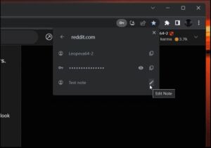 chrome canary password 1
