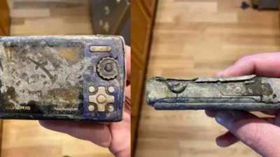 lost waterlogged camera