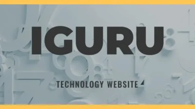 a logo for website igurugr