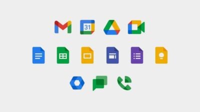 google workspace icons